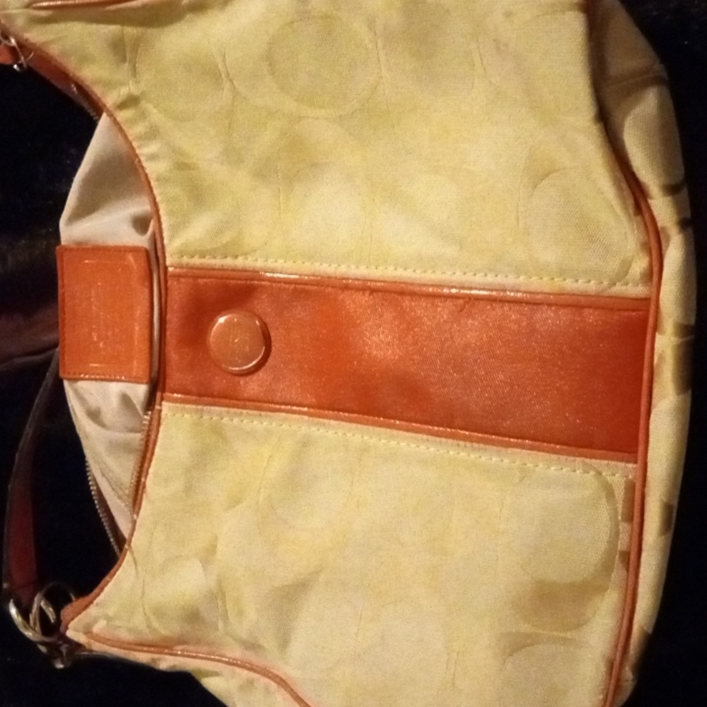 Coach hand bag